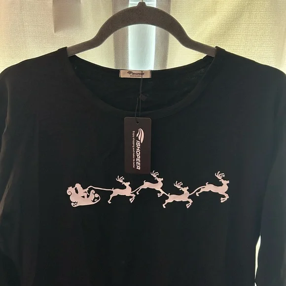 Christmas Pajama Shirt - Picture 2 of 3